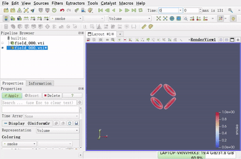 Particle Flow Map Simulation I