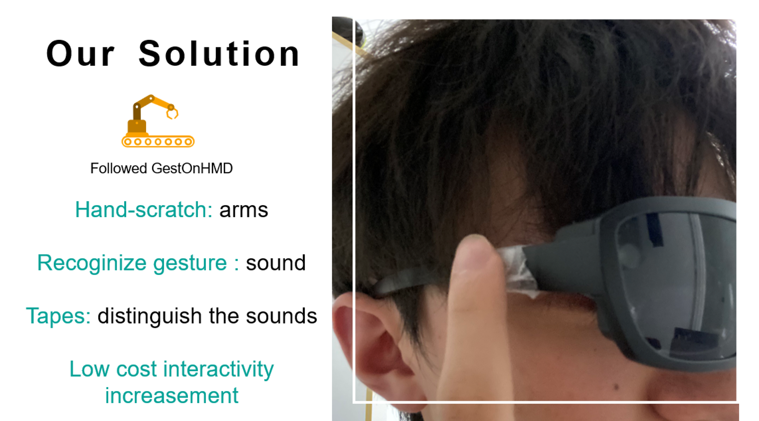 AR Glasses Gesture Recognition